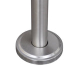 Stainless Steel Stand for Double Mailbox - Front View