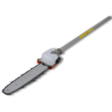 4-in-1 Multi-tool Hedge&Grass Trimmer, Chain Saw, Brush Cutter - Top-Down View