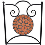 Folding Chairs 2 pcs Ceramic Terracotta