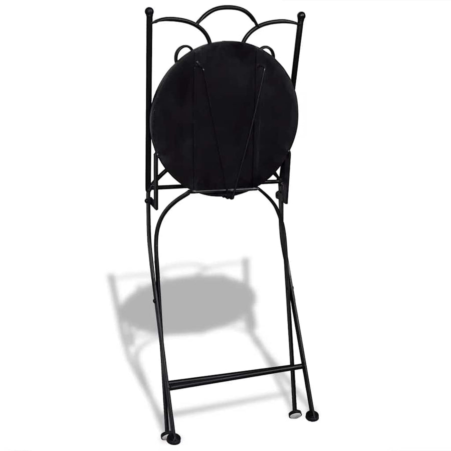 Folding Chairs 2 pcs Ceramic Terracotta