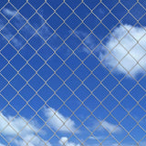 Chain Link Fence Galvanised Steel 15x2 m Silver