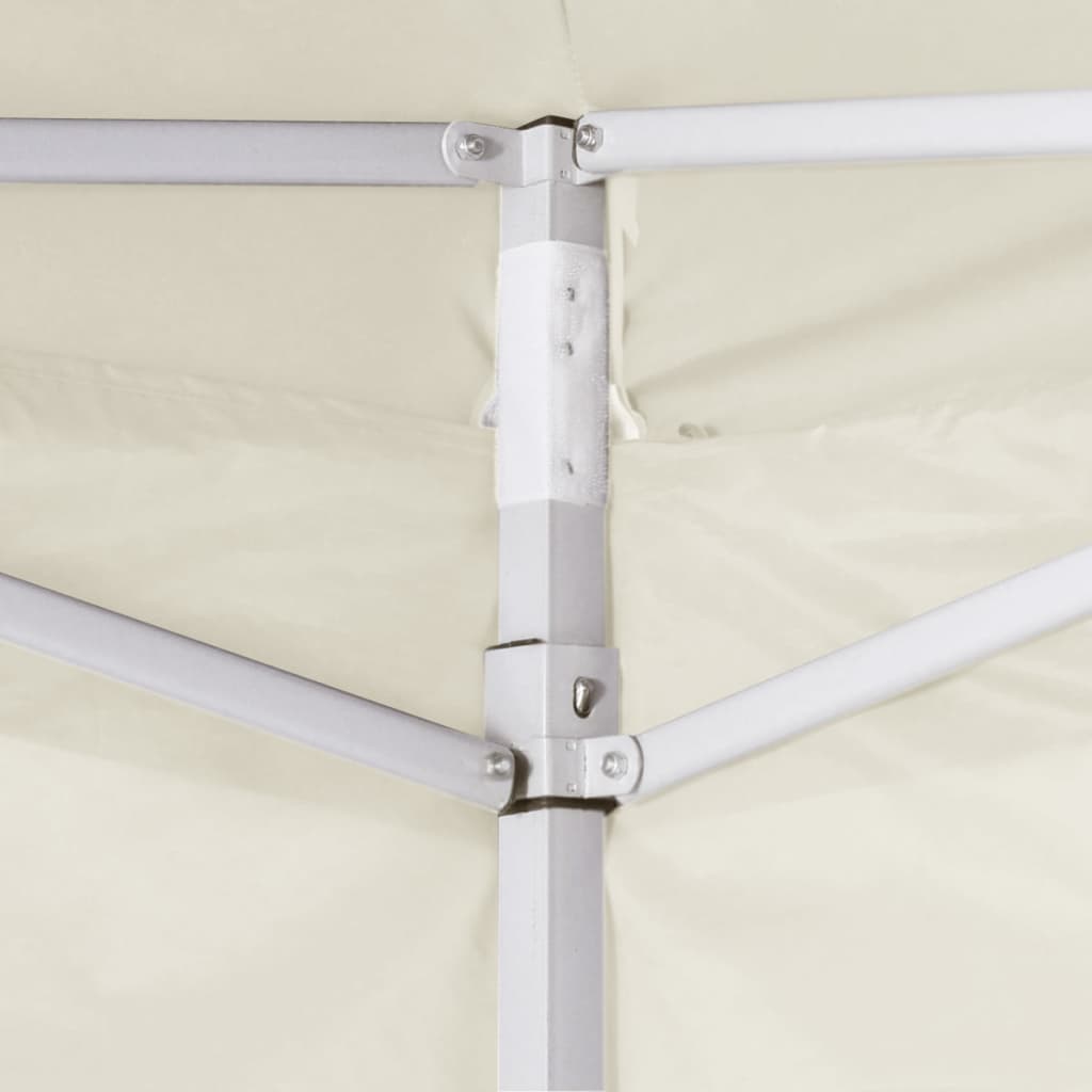 Cream Foldable Tent 3 x 3 m with 4 Walls