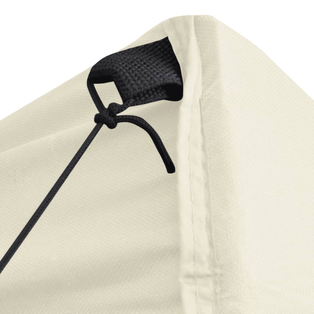 Cream Foldable Tent 3 x 3 m with 4 Walls