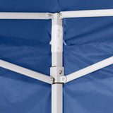 Blue Foldable Tent 3 x 3 m with 4 Walls