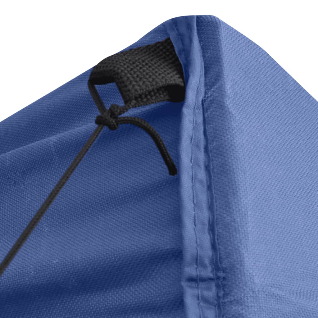 Blue Foldable Tent 3 x 3 m with 4 Walls