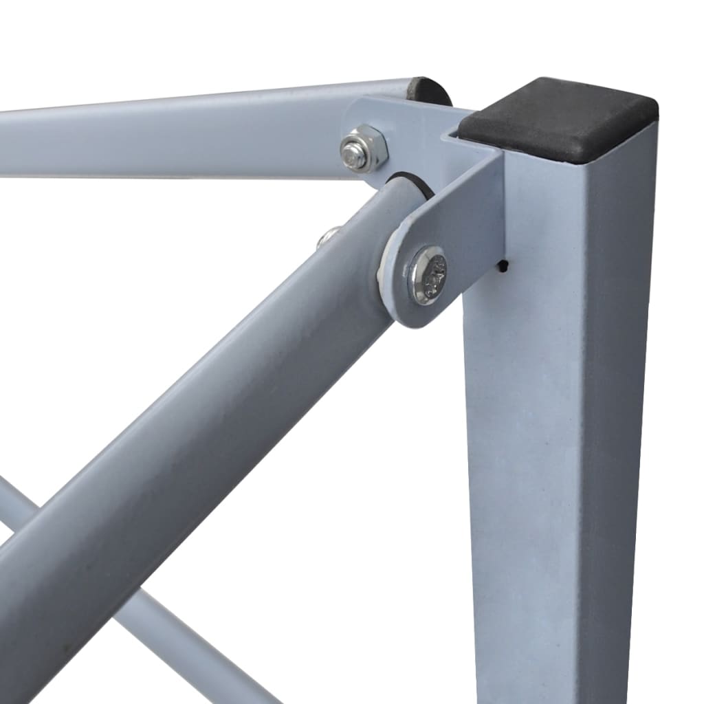 Green Foldable Tent 3 x 3 m with 4 Walls