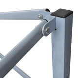 Green Foldable Tent 3 x 3 m with 4 Walls - Rear View