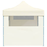 Cream Foldable Pop-up Party Tent 3 x 6 m - Rear View