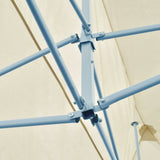Cream Foldable Pop-up Party Tent 3 x 6 m - Low Angle