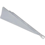 Collapsible Balcony Side Awning Grey 140x140 cm - Close-Up Angle