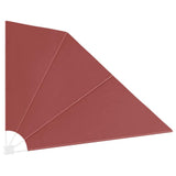 Collapsible Balcony Side Awning Terracotta 160x240 cm