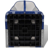 Foldable Boat Chair High Backrest - Top-Down View