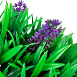 Set of 2 Artificial Boxwood Ball with Lavender 30 cm - Side View