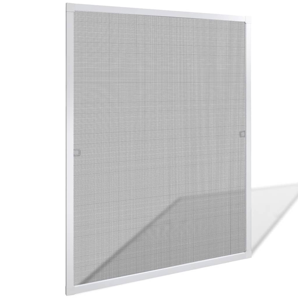 White Insect Screen for Windows 80 x 100 cm