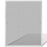 White Insect Screen for Windows 80 x 100 cm - Front View