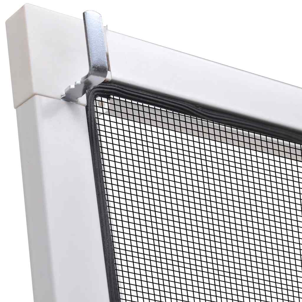 White Insect Screen for Windows 80 x 100 cm