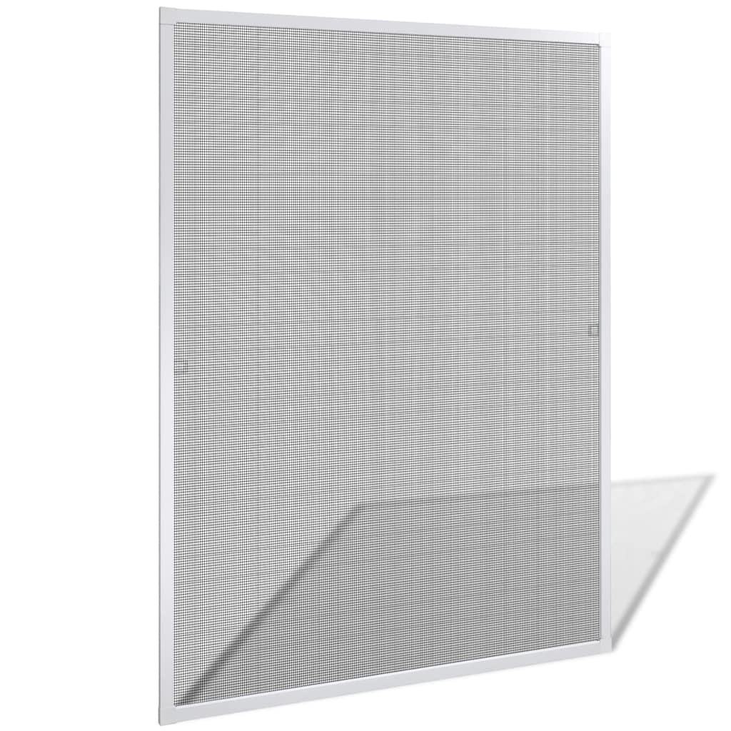 White Insect Screen for Windows 100 x 120 cm