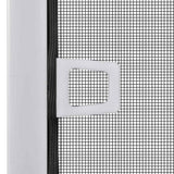 White Insect Screen for Windows 100 x 120 cm - Top-Down View