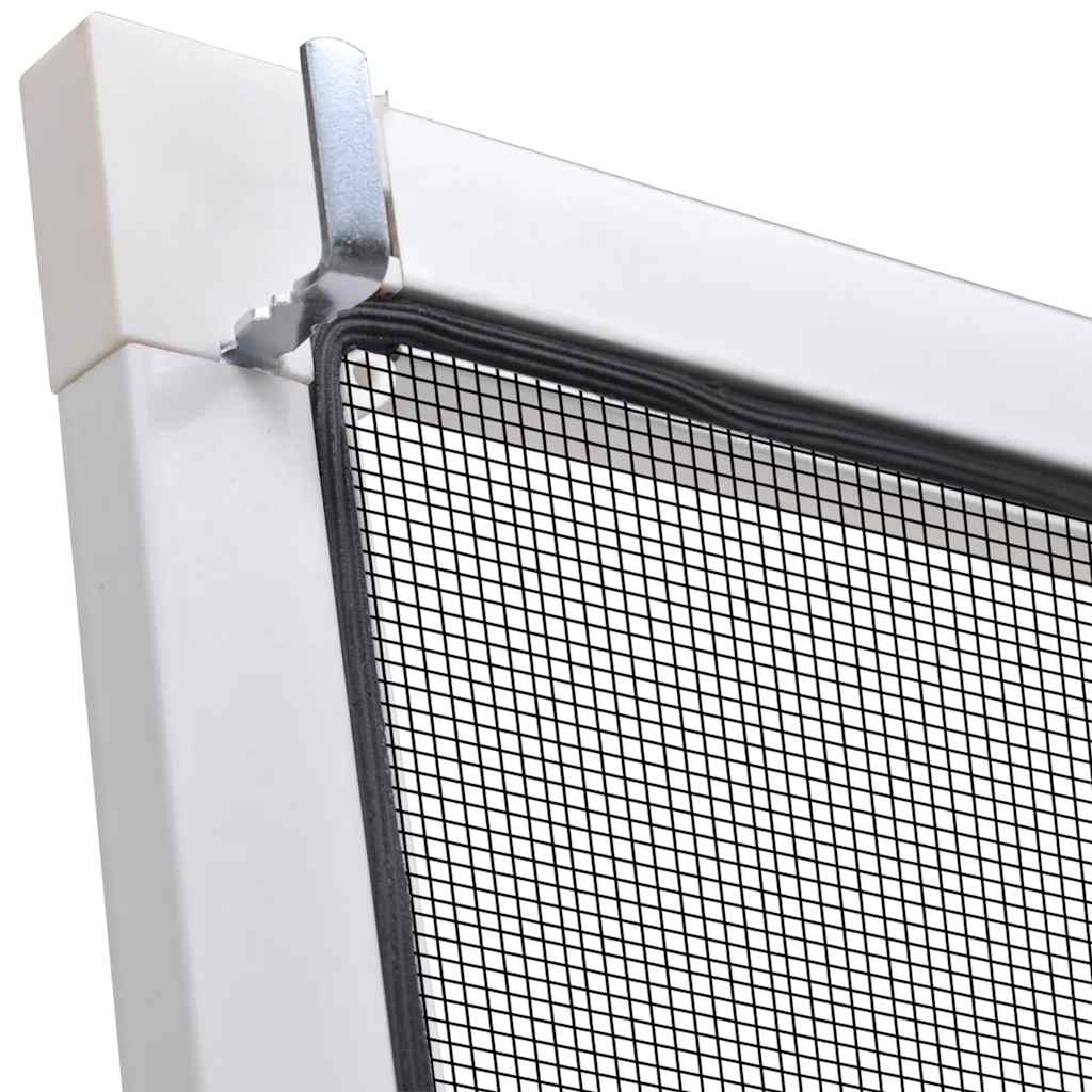 White Insect Screen for Windows 100 x 120 cm