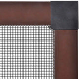 Insect Screen for Windows 80 x 100 cm Brown