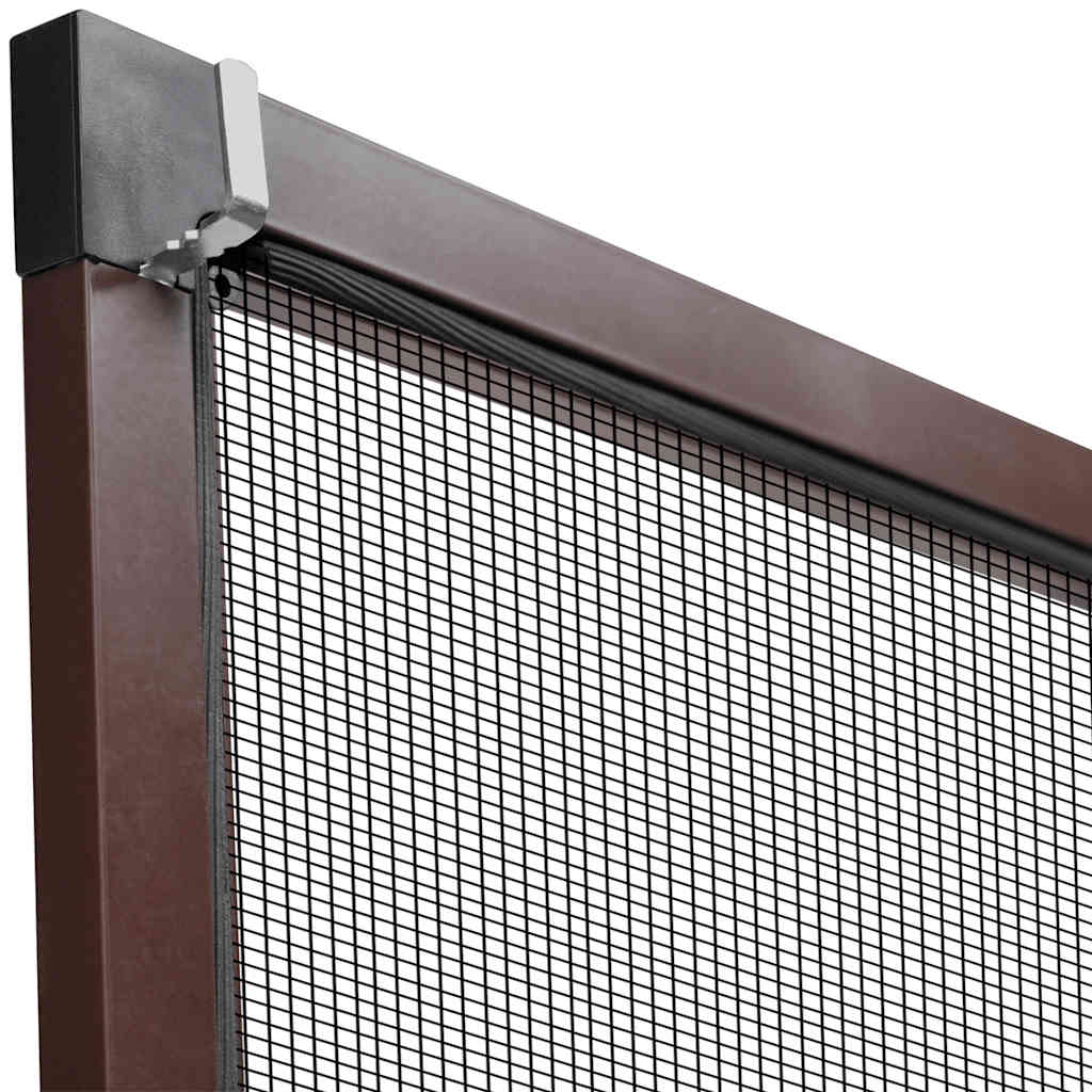 Insect Screen for Windows 80 x 100 cm Brown