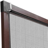 Insect Screen for Windows 80 x 100 cm Brown