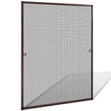 Brown Insect Screen for Windows 100 x 120 cm