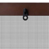 Brown Insect Screen for Windows 100 x 120 cm