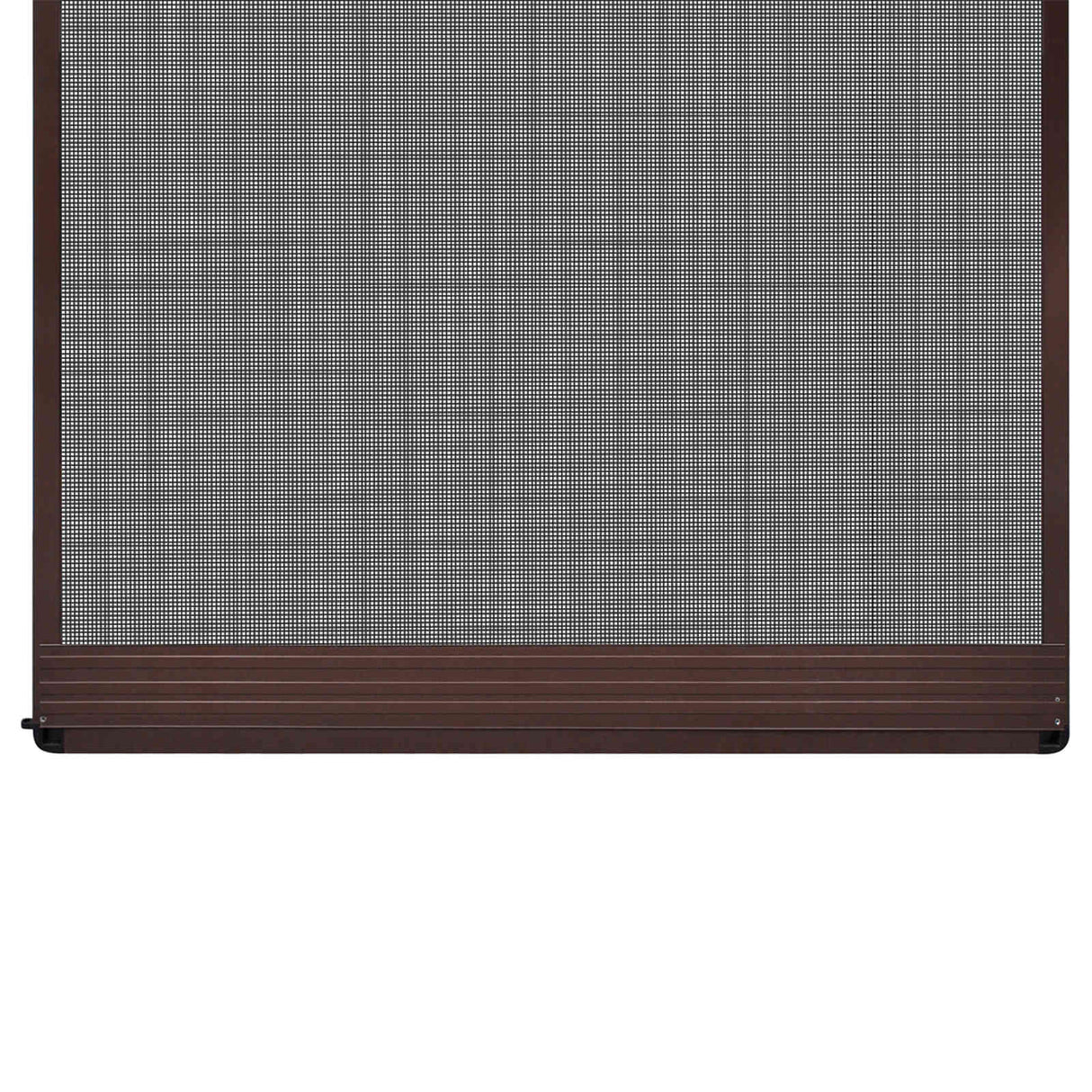 Hinged Insect Screen Manual Brown and Black 100 x 215 cm