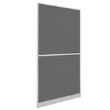 Hinged Insect Screen Manual White and Black 120 x 240 cm