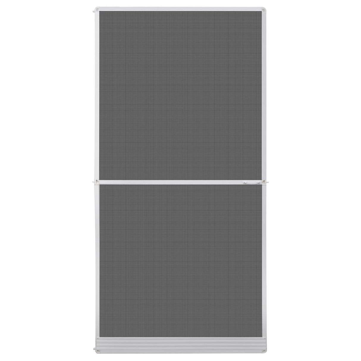 Hinged Insect Screen Manual White and Black 120 x 240 cm