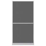Hinged Insect Screen Manual White and Black 120 x 240 cm - Front View