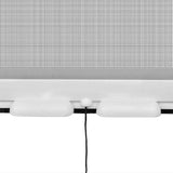White Roll Down Insect Screen for Windows 60 x 150 cm
