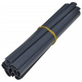 Garden Privacy Screen PVC 70x0.19 m Dark Grey - Side View