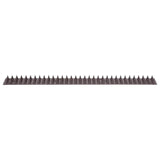 Bird Control Spikes 49 x 4.5 x 1.7 cm Set of 20 - Front View
