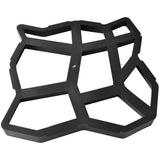 Pavement Mold for the Garden 42 x 42 x 4 cm Set 2 pcs - Front View