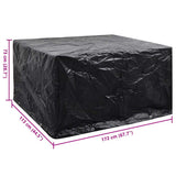 Garden Furniture Cover 8 Eyelets 172x113x73 cm