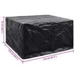 Garden Furniture Cover 8 Eyelets 172x113x73 cm