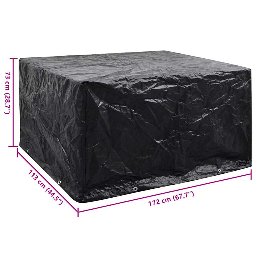 Garden Furniture Cover 8 Eyelets 172x113x73 cm