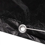 IBC Container Cover 8 Eyelets 116x100x120 cm - Rear View