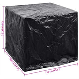 IBC Container Cover 8 Eyelets 116x100x120 cm - Close-Up Angle