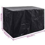 Garden Furniture Cover 8 Eyelets 140x70x90 cm