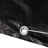 Garden Furniture Cover 8 Eyelets 180x70x90 cm - Top-Down View