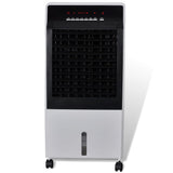 Mobile Air Cooler Ventilator Air Purifier Humidifier 8 L - Low Angle