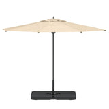 Portable Parasol Base Sand / Water Filled 60 L - Top-Down View