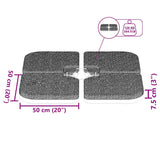 Portable Parasol Base Sand / Water Filled 60 L - Extra Image