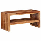 Acacia Solid Wood TV Stand Side Table