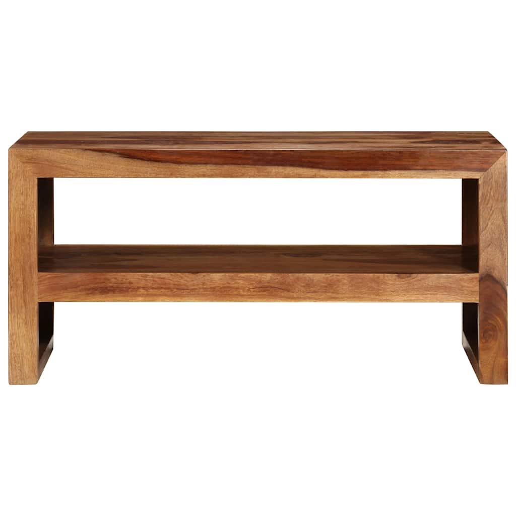 Acacia Solid Wood TV Stand Side Table