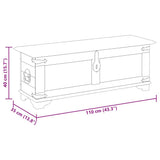 Storage Chest Rough Mango Wood - Extra Image