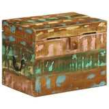 Reclaimed Storage Box Solid Wood